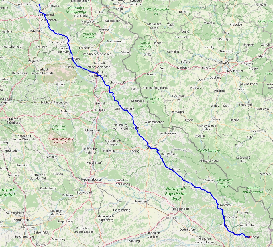 Google Maps Tourbild